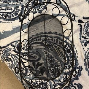 Elegant Black Basket